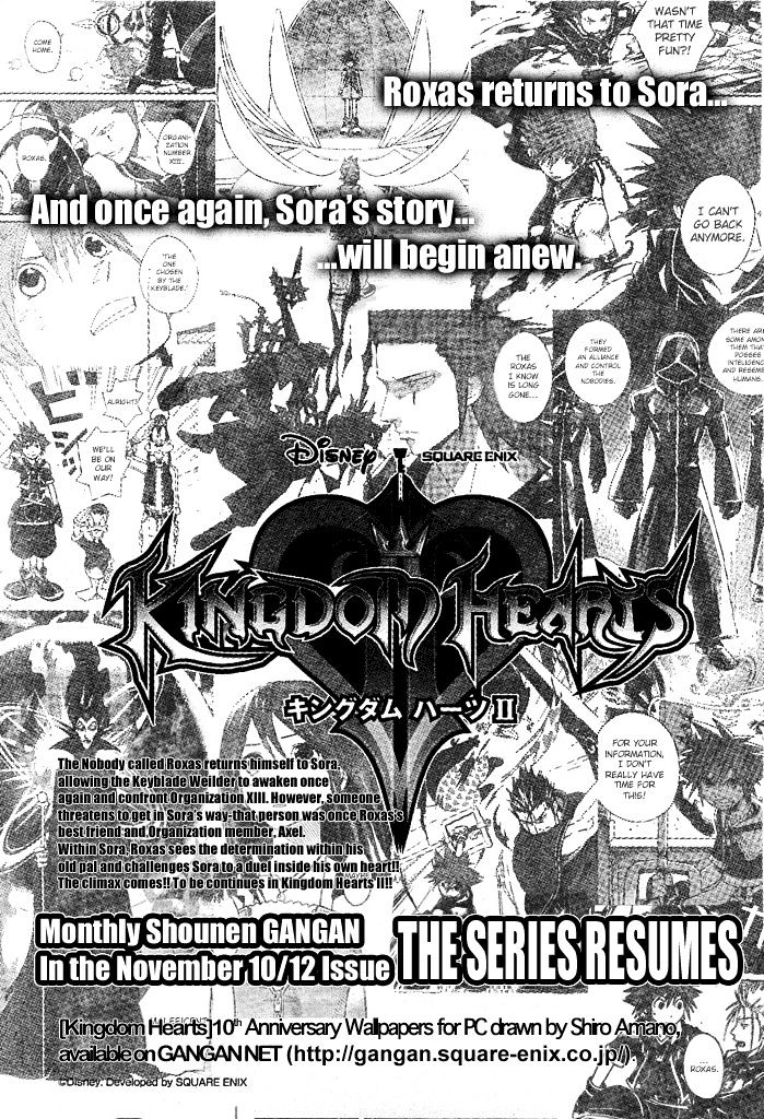 Kingdom Hearts: 358/2 Days - Vol.5 Chapter 35 : Nostalgic Dreams Of A Nobody