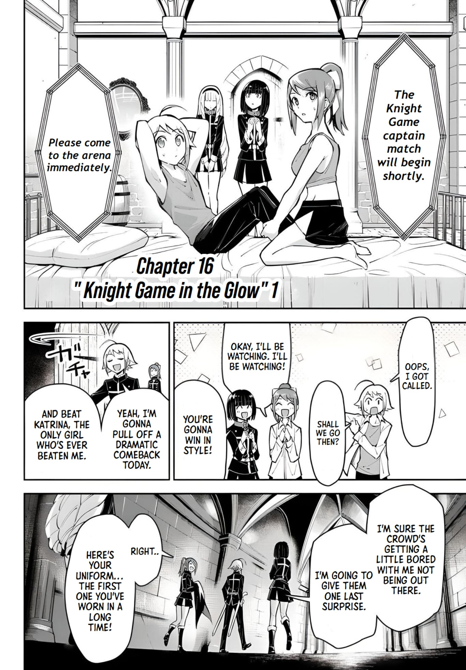 Seven Holy Sword And The Princess Of Magic Sword - Vol.6 Chapter 16.1: Knight's Game In The Glow-01