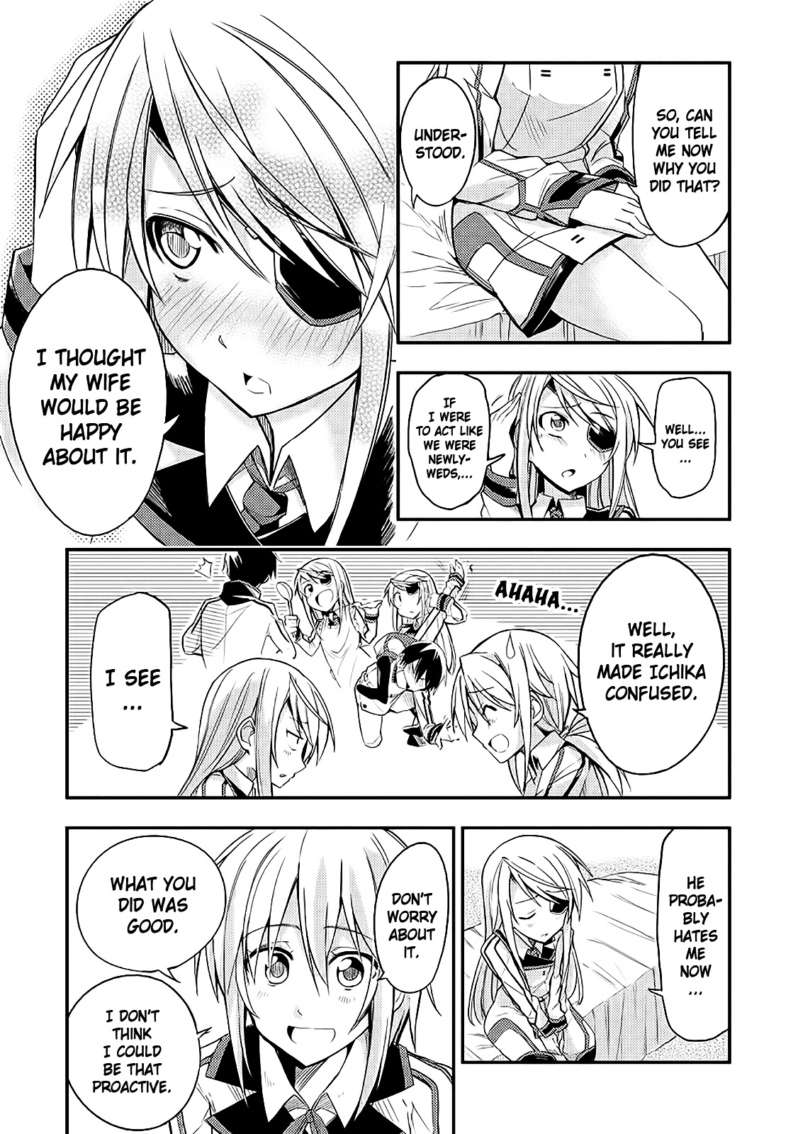 Infinite Stratos Black Bunny/White Bitter - Vol.1 Chapter 1 : Always Together