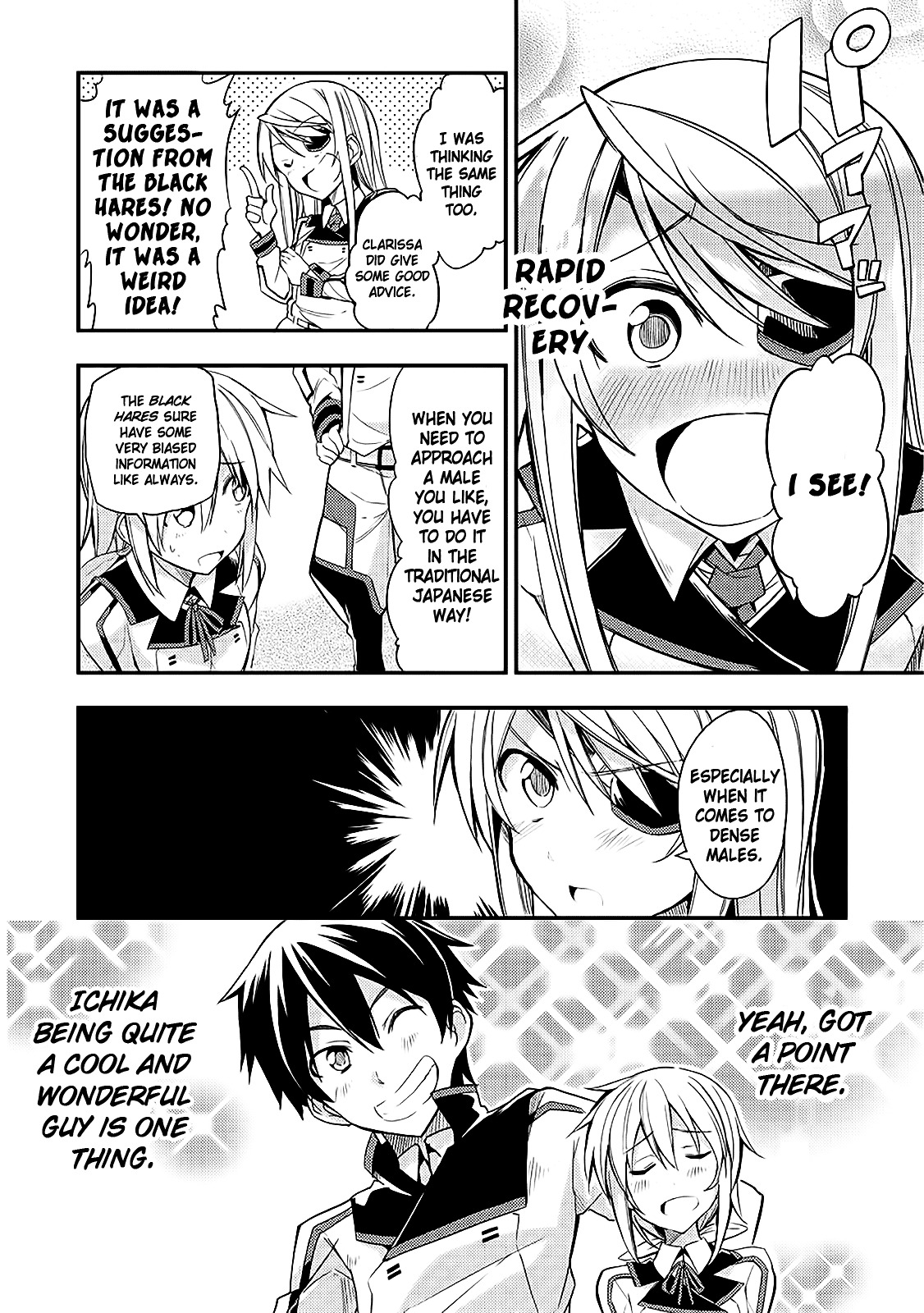 Infinite Stratos Black Bunny/White Bitter - Vol.1 Chapter 1 : Always Together