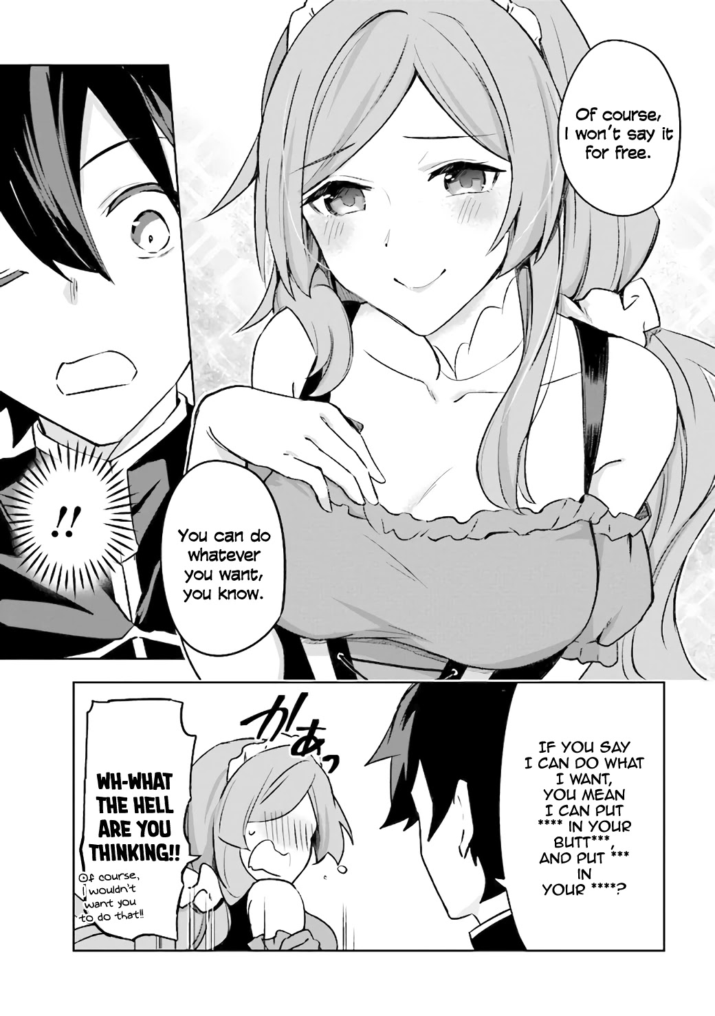 Kuro No Senki: Isekai Ten’i Shita Boku Ga Saikyou Na No Wa Bed No Ue Dake No You Desu - Chapter 4