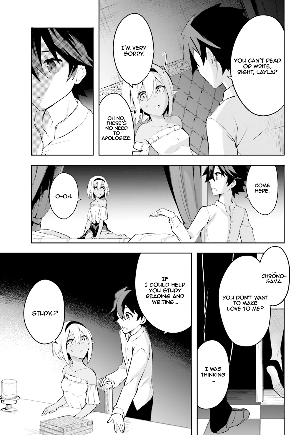 Kuro No Senki: Isekai Ten’i Shita Boku Ga Saikyou Na No Wa Bed No Ue Dake No You Desu - Chapter 3.2