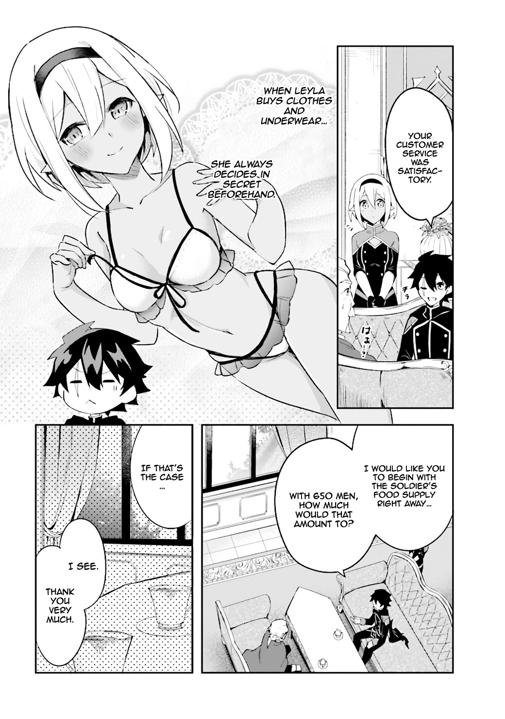 Kuro No Senki: Isekai Ten’i Shita Boku Ga Saikyou Na No Wa Bed No Ue Dake No You Desu - Chapter 3.2