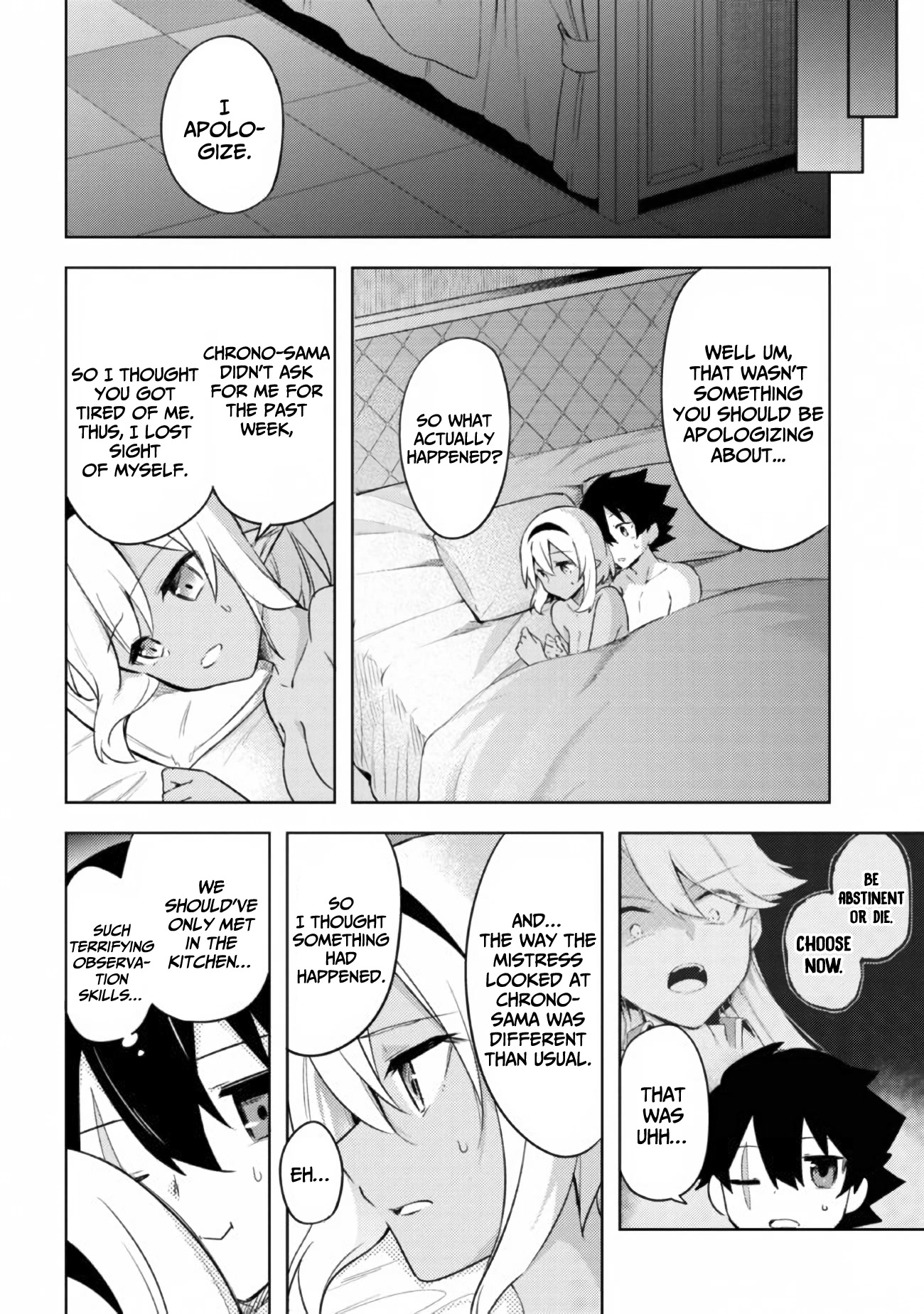 Kuro No Senki: Isekai Ten’i Shita Boku Ga Saikyou Na No Wa Bed No Ue Dake No You Desu - Chapter 8