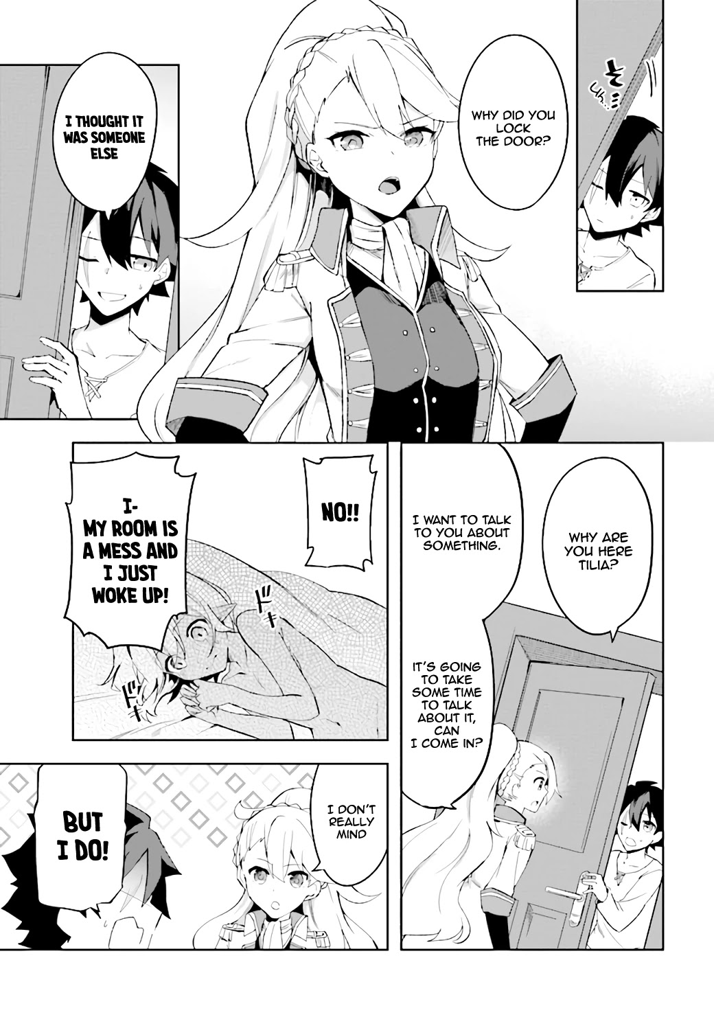 Kuro No Senki: Isekai Ten’i Shita Boku Ga Saikyou Na No Wa Bed No Ue Dake No You Desu - Chapter 3.1