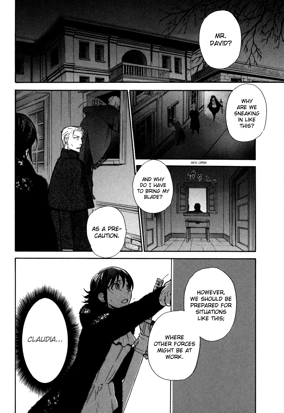 Blood+ A - Chapter 4