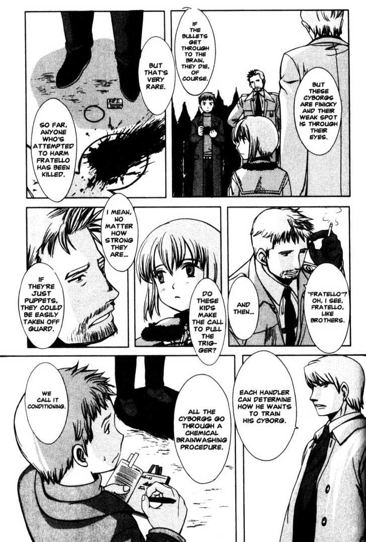 Gunslinger Girl - Vol.1 Chapter 4 : The Death Of Elsa De Sica (Part 1)