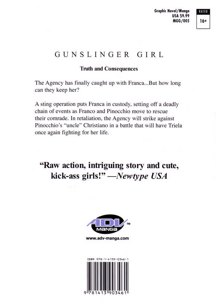 Gunslinger Girl - Vol.5 Chapter 23 : Evanescence