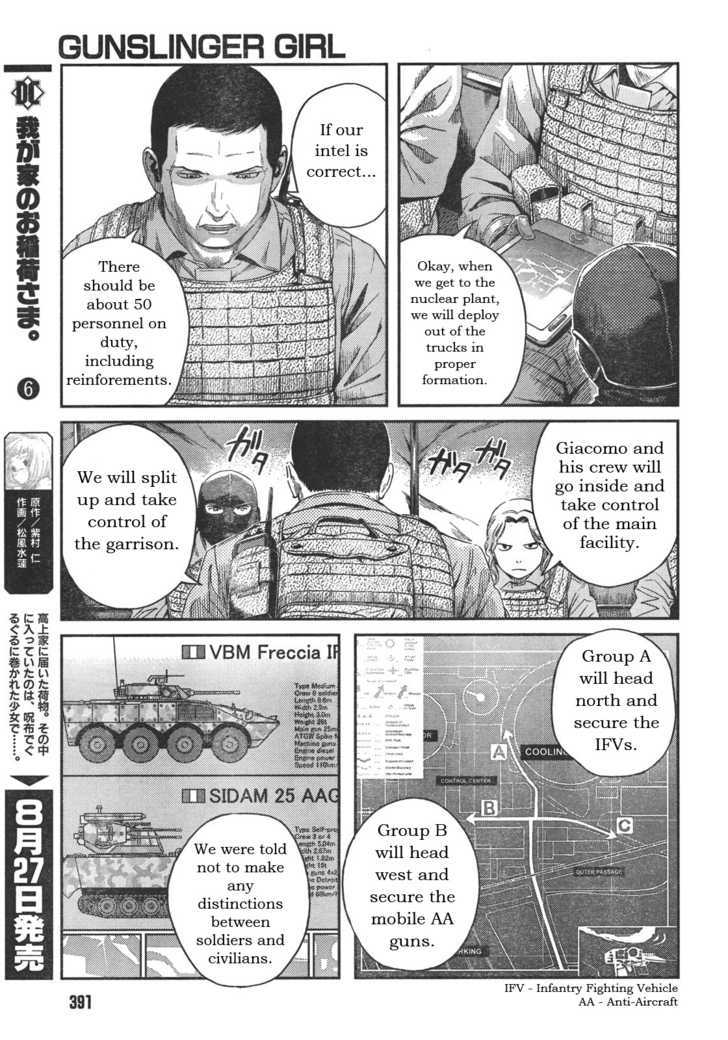 Gunslinger Girl - Vol.13 Chapter 76 : Occupation Of The Nuclear Plant