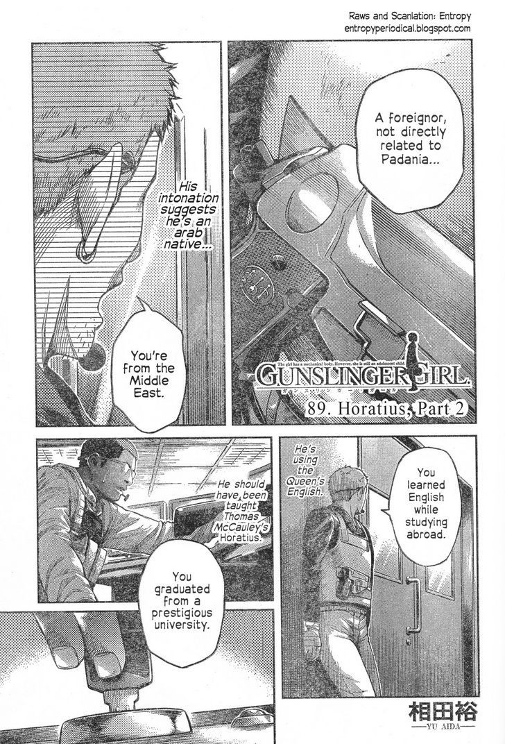 Gunslinger Girl - Vol.14 Chapter 89 : Horatius, Part 2