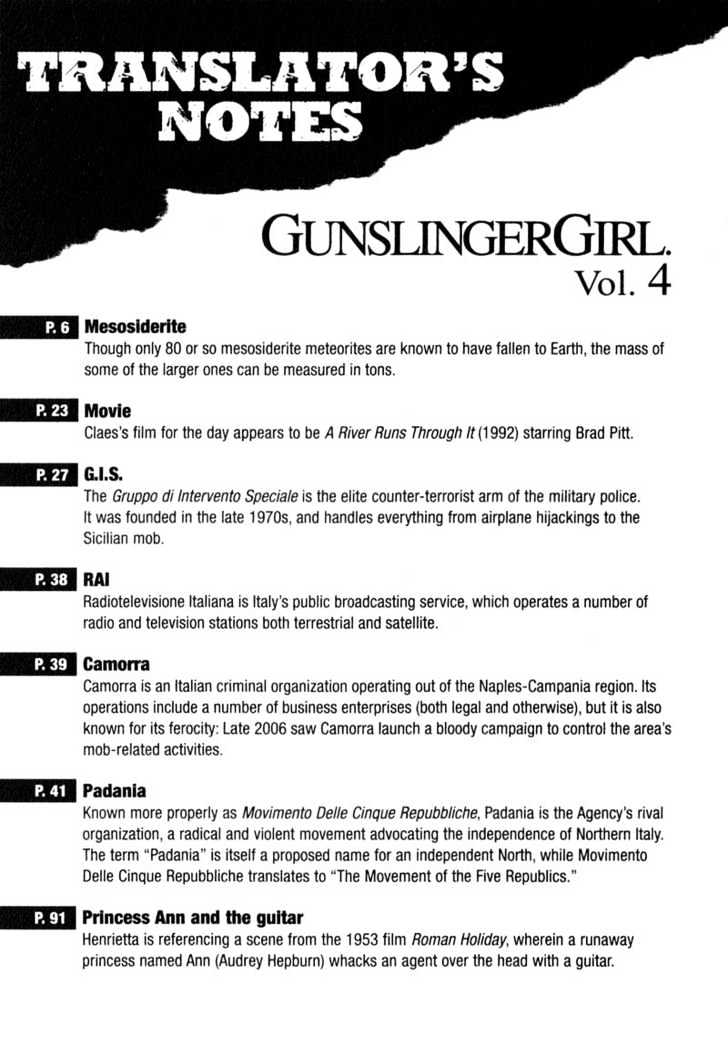 Gunslinger Girl - Vol.4 Chapter 22 : The Flower That Blossoms In Honesty S Light