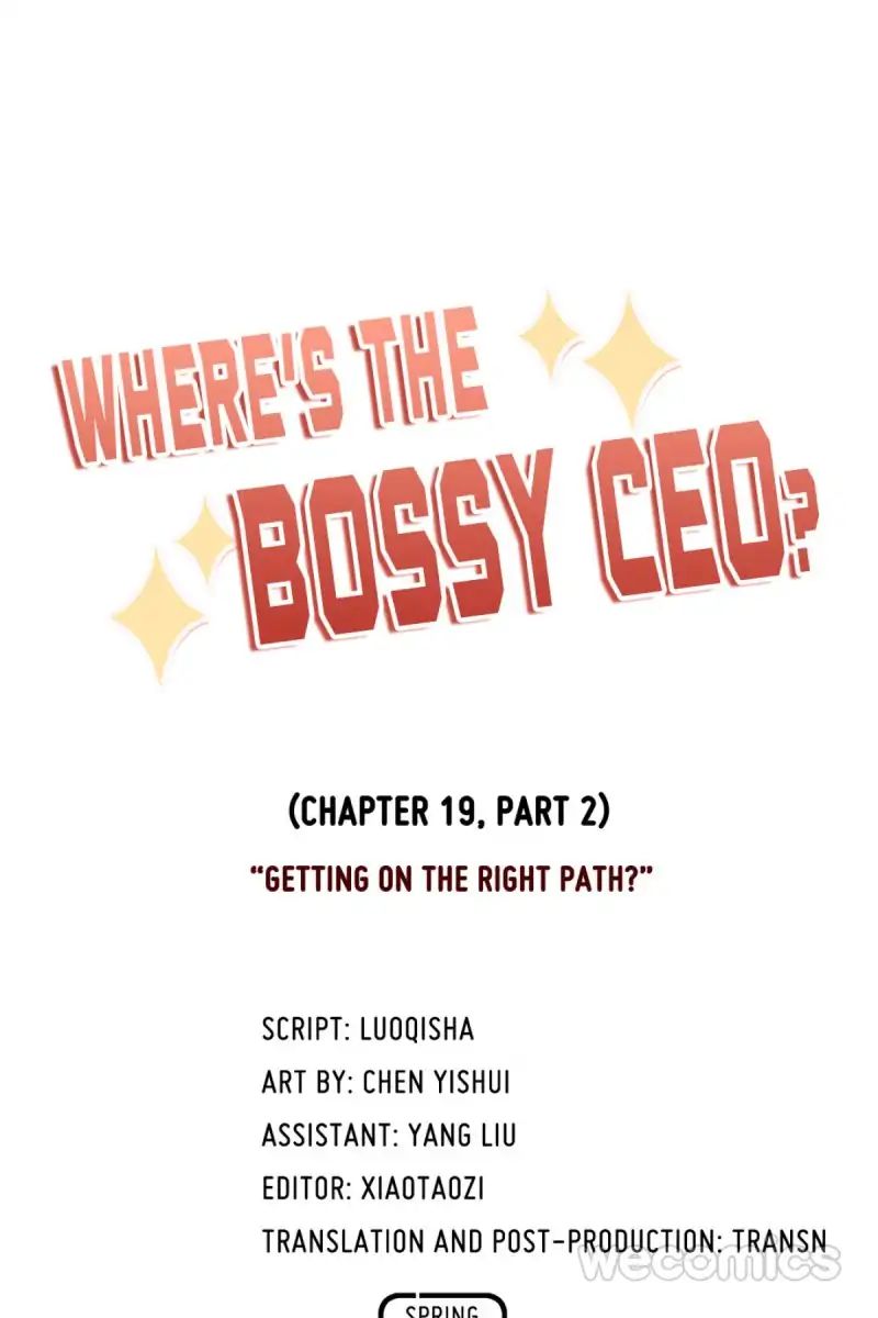 Where's The Bossy Ceo? - Chapter 20