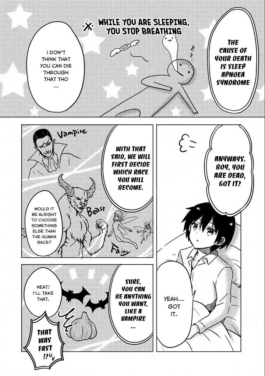 Tensei Kyuuketsuki-San Wa Ohirune Ga Shitai - Chapter 1