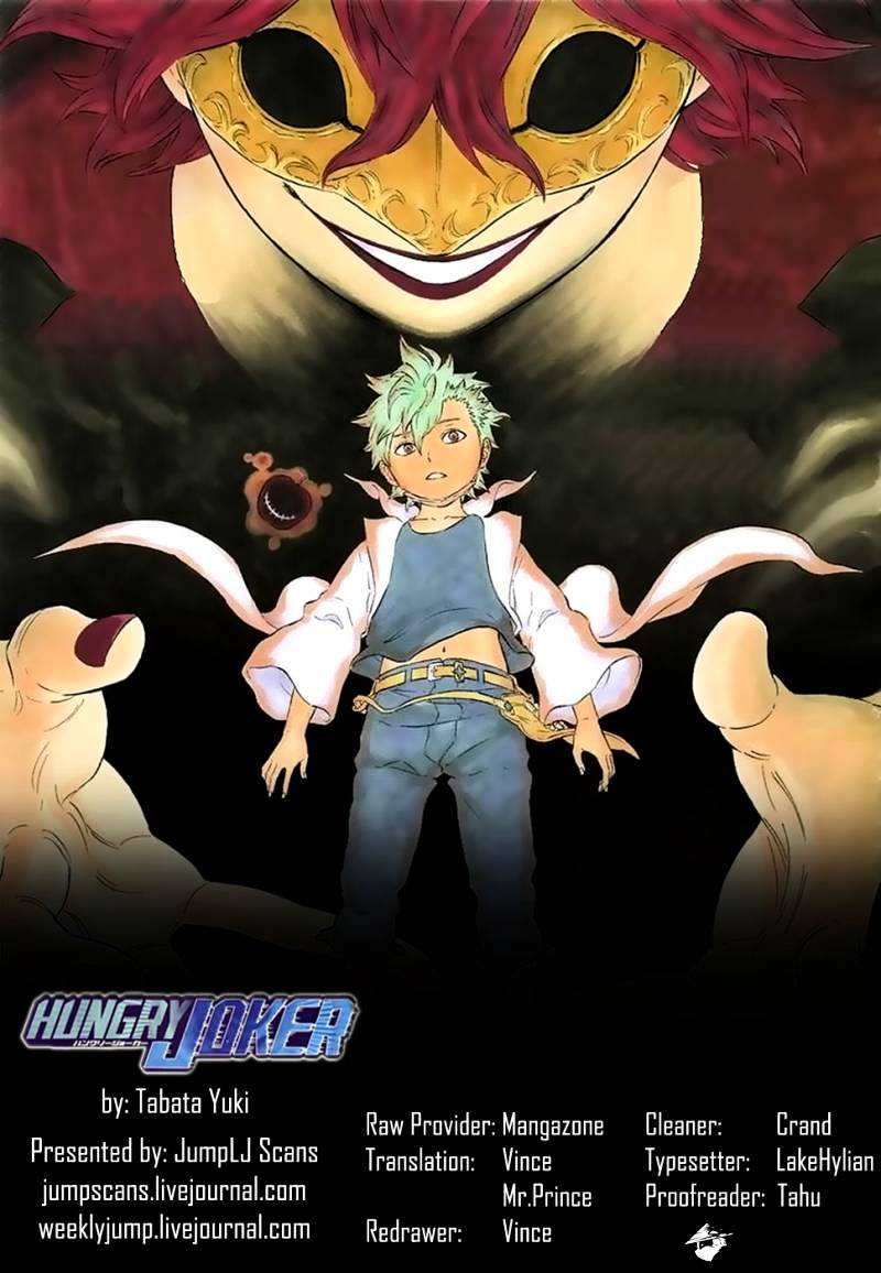 Hungry Joker - Chapter 2 : A Person Appears From The Unknow