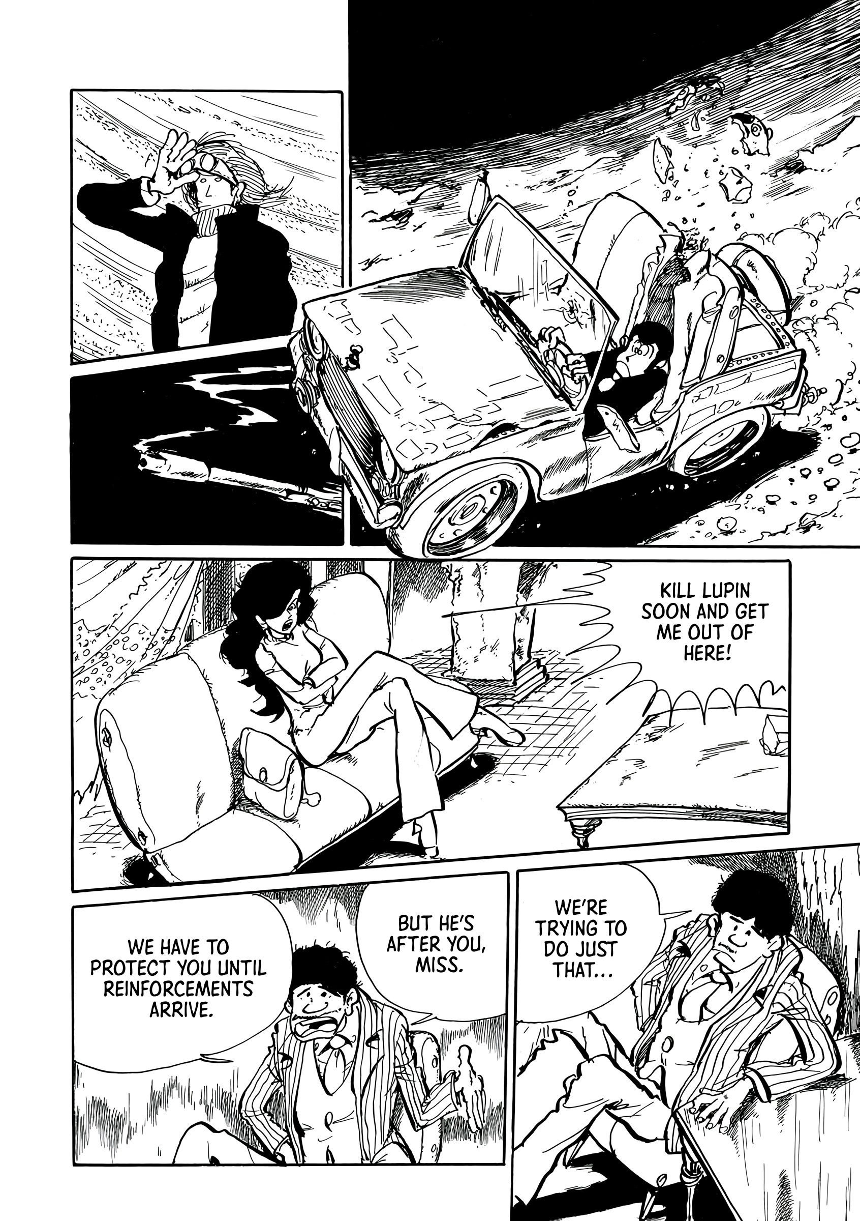 Lupin Iii: Uncollected Works Tankobon - Vol.1 Chapter 7: Girl • Napper