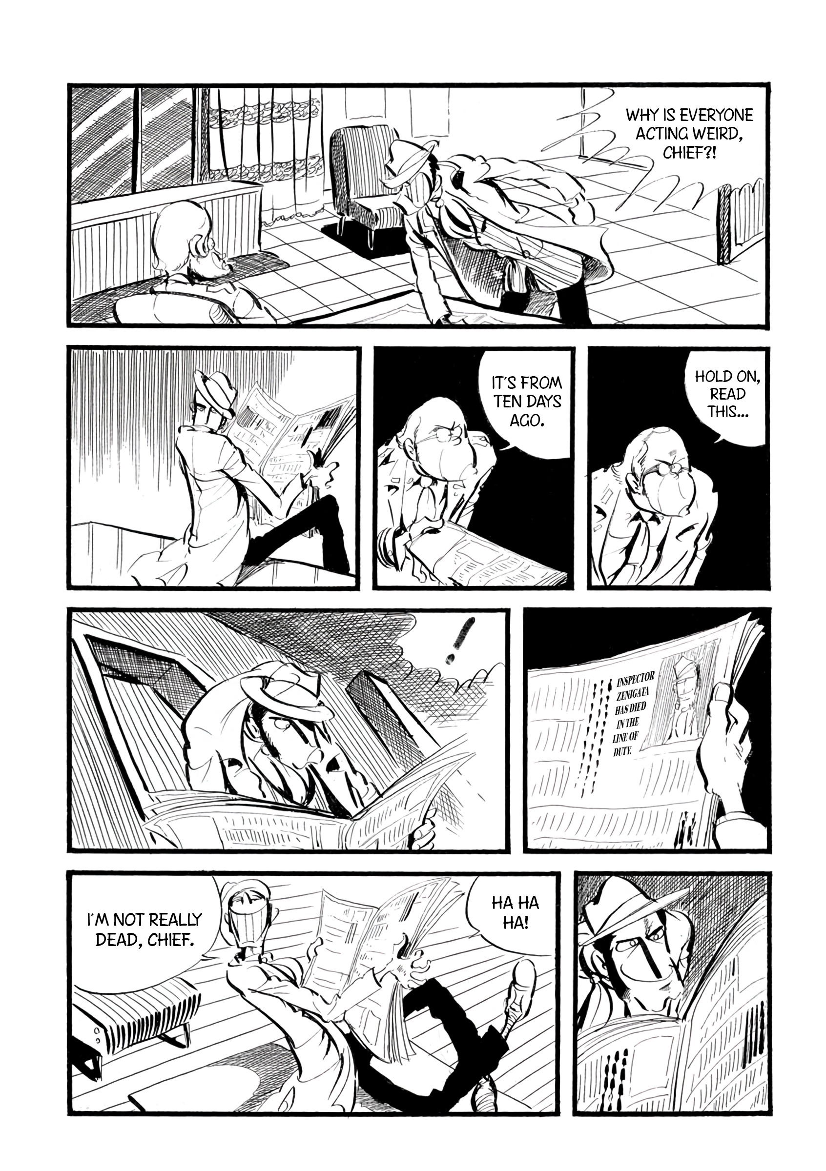 Lupin Iii: Uncollected Works Tankobon - Vol.1 Chapter 1: Lupin Iii Gaiden