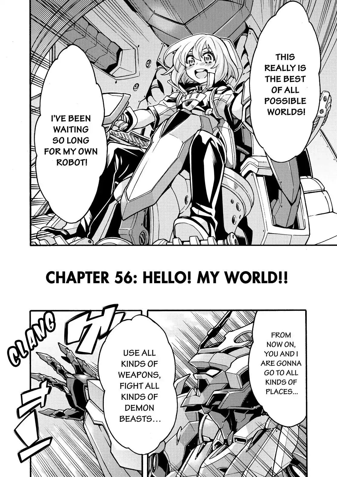 Knights & Magic - Chapter 56: Hello! My World!!