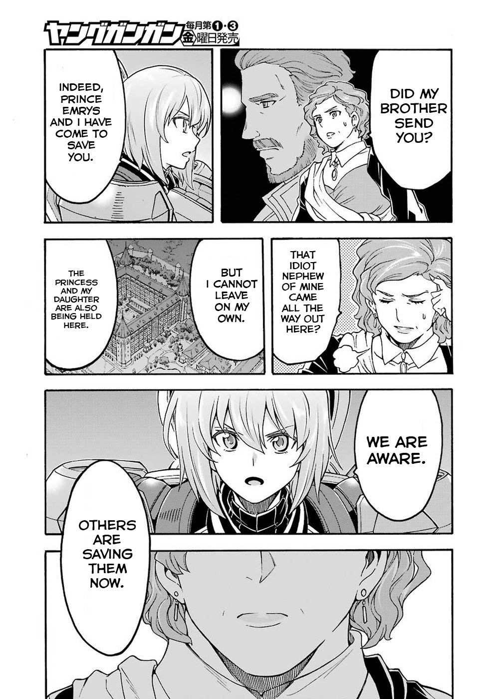 Knights & Magic - Chapter 67: Escape From Laspade Castle