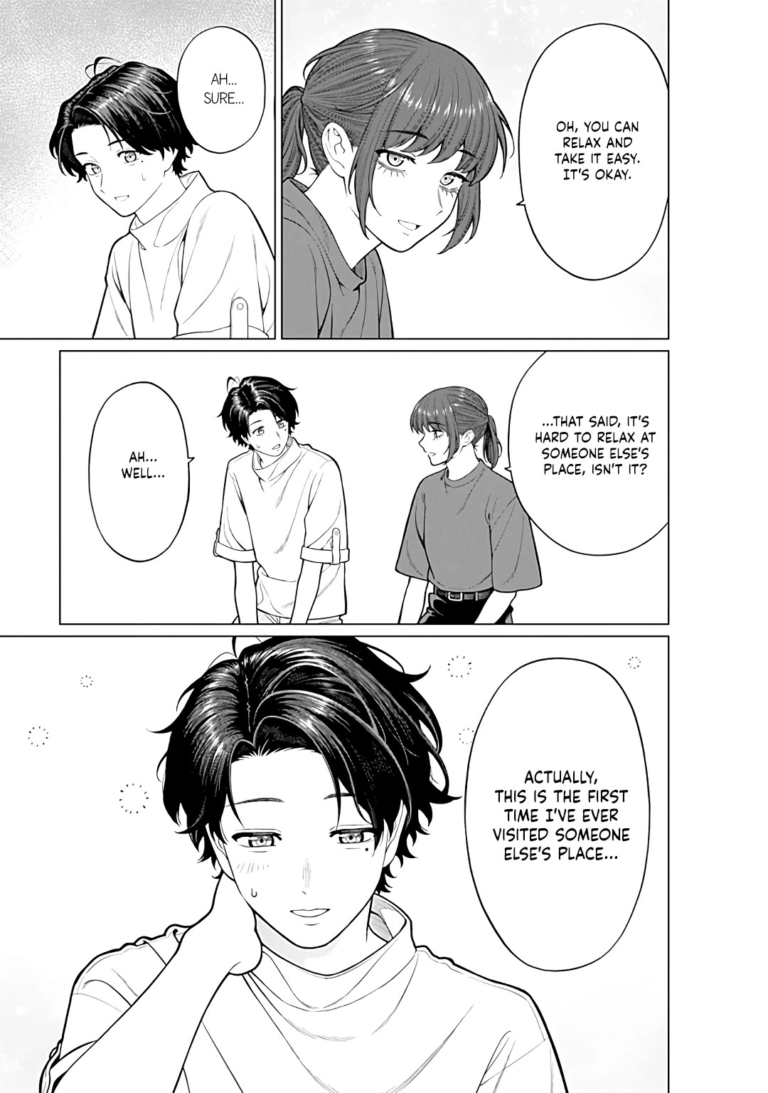 Company And Private Life -On And Off- - Chapter 18: Hanku-San's Place