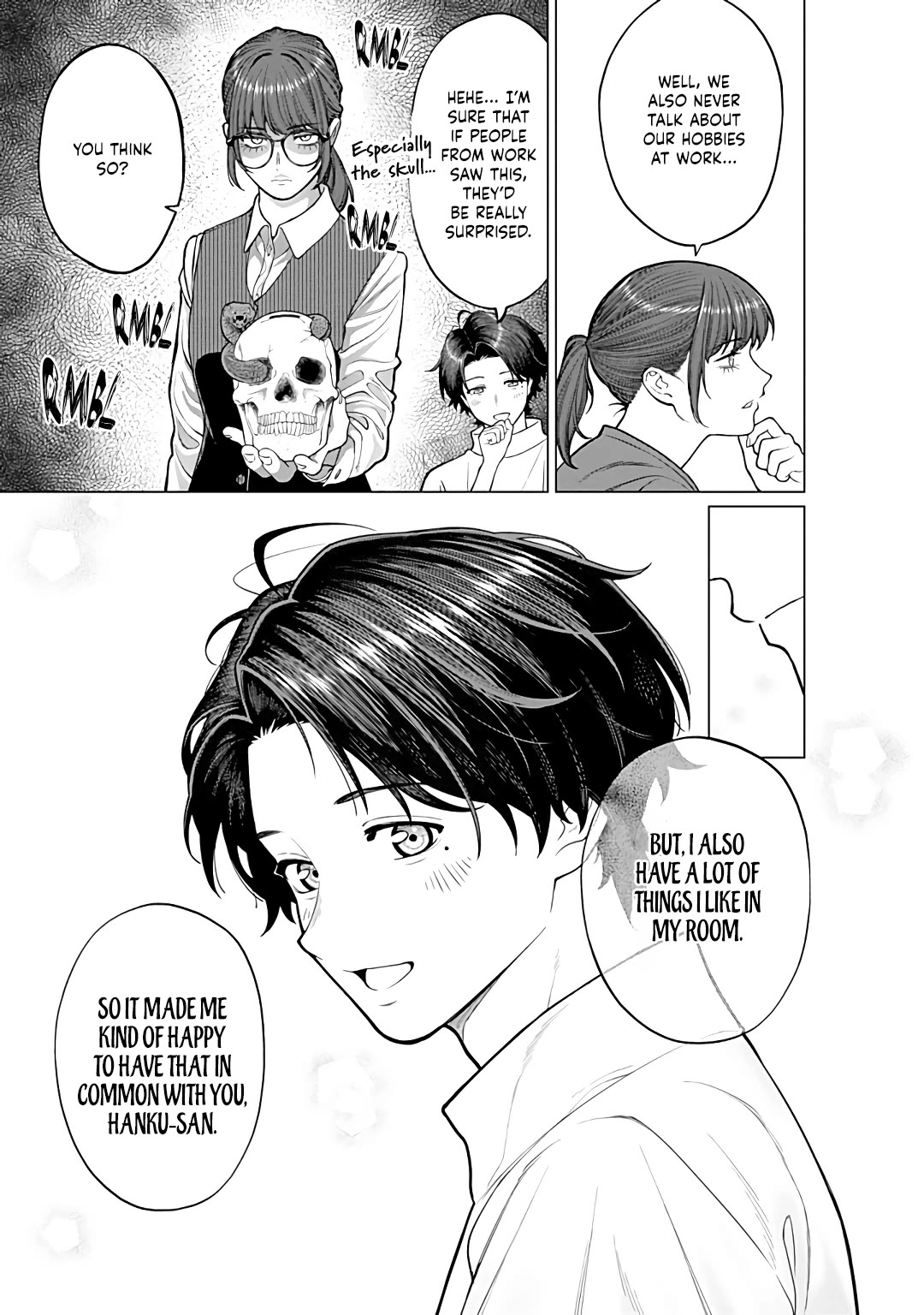 Company And Private Life -On And Off- - Chapter 18: Hanku-San's Place