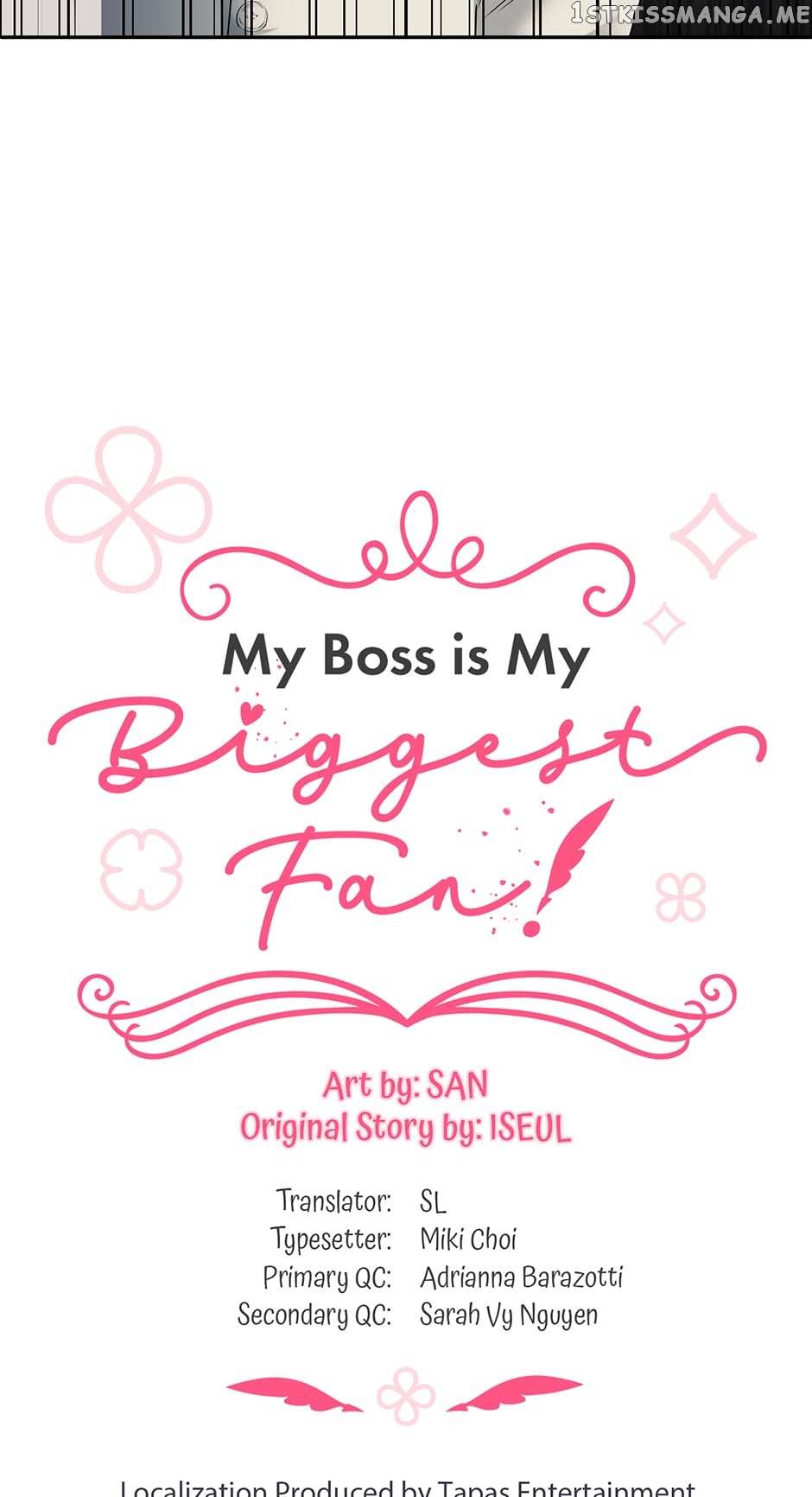 My Boss Is My Biggest Fan! - Chapter 58