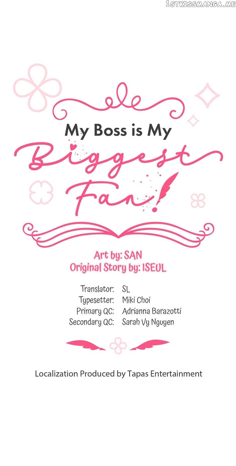 My Boss Is My Biggest Fan! - Chapter 56