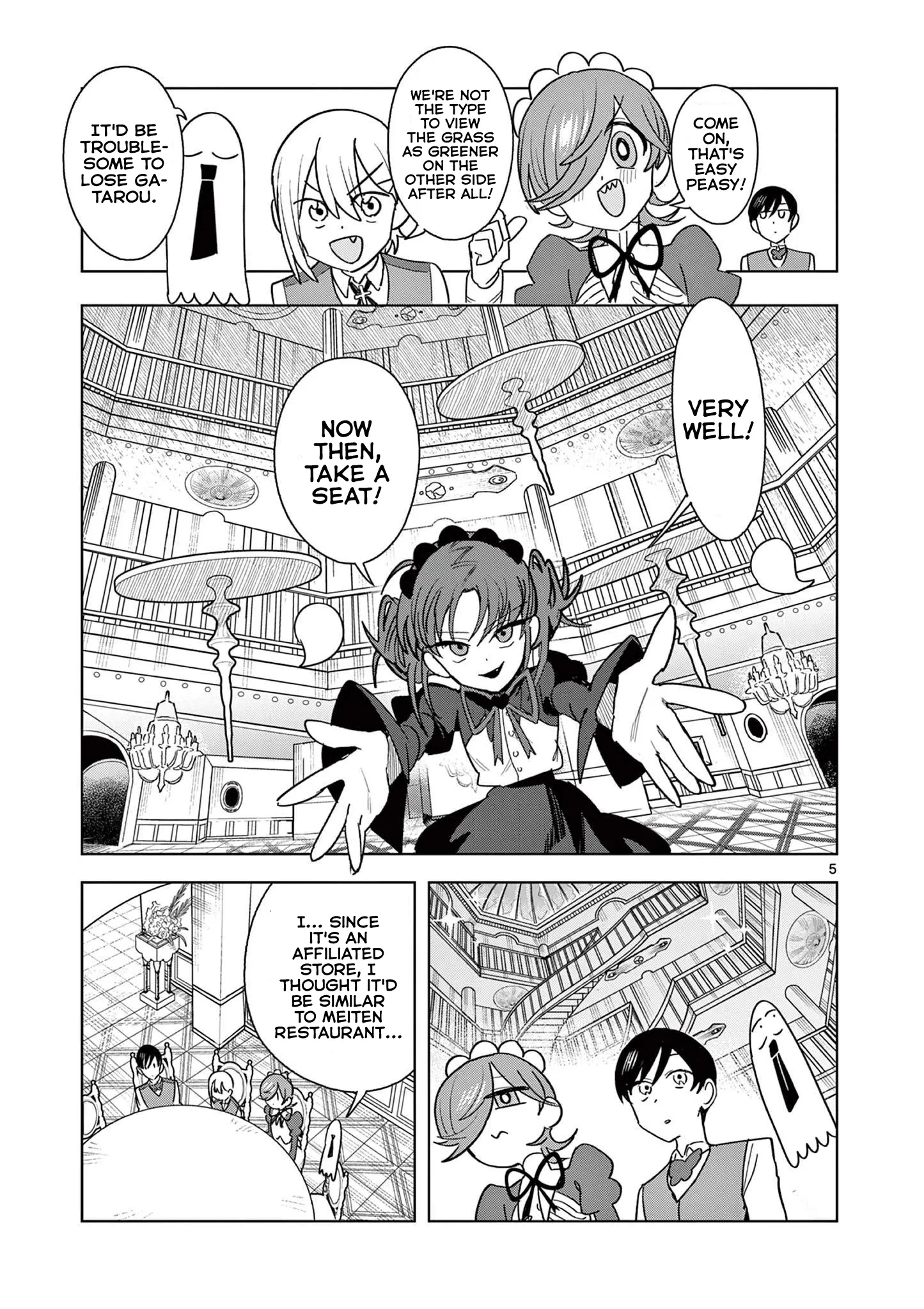 Meiten Restaurant - Vol.3 Chapter 20: Showdown! Our Senior Sister Store!