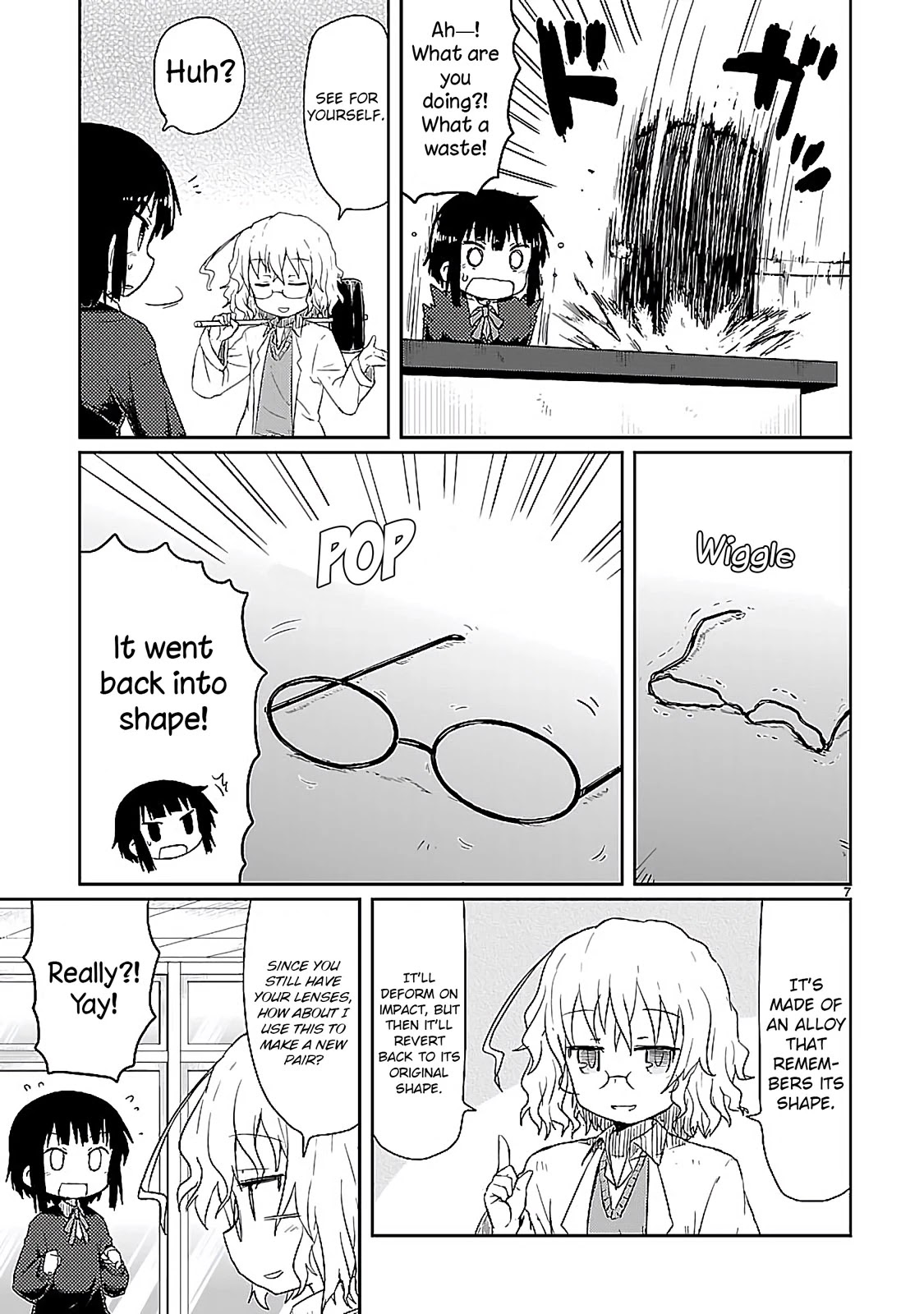 Kagaku Chop - Chapter 5: That Experiment 5: Glasses X Glasses