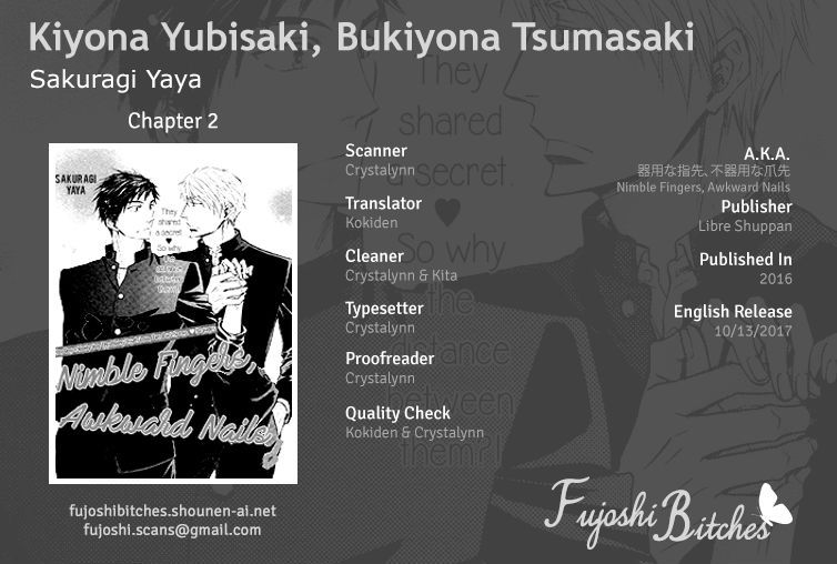 Kiyona Yubisaki, Bukiyona Tsumasaki - Chapter 2