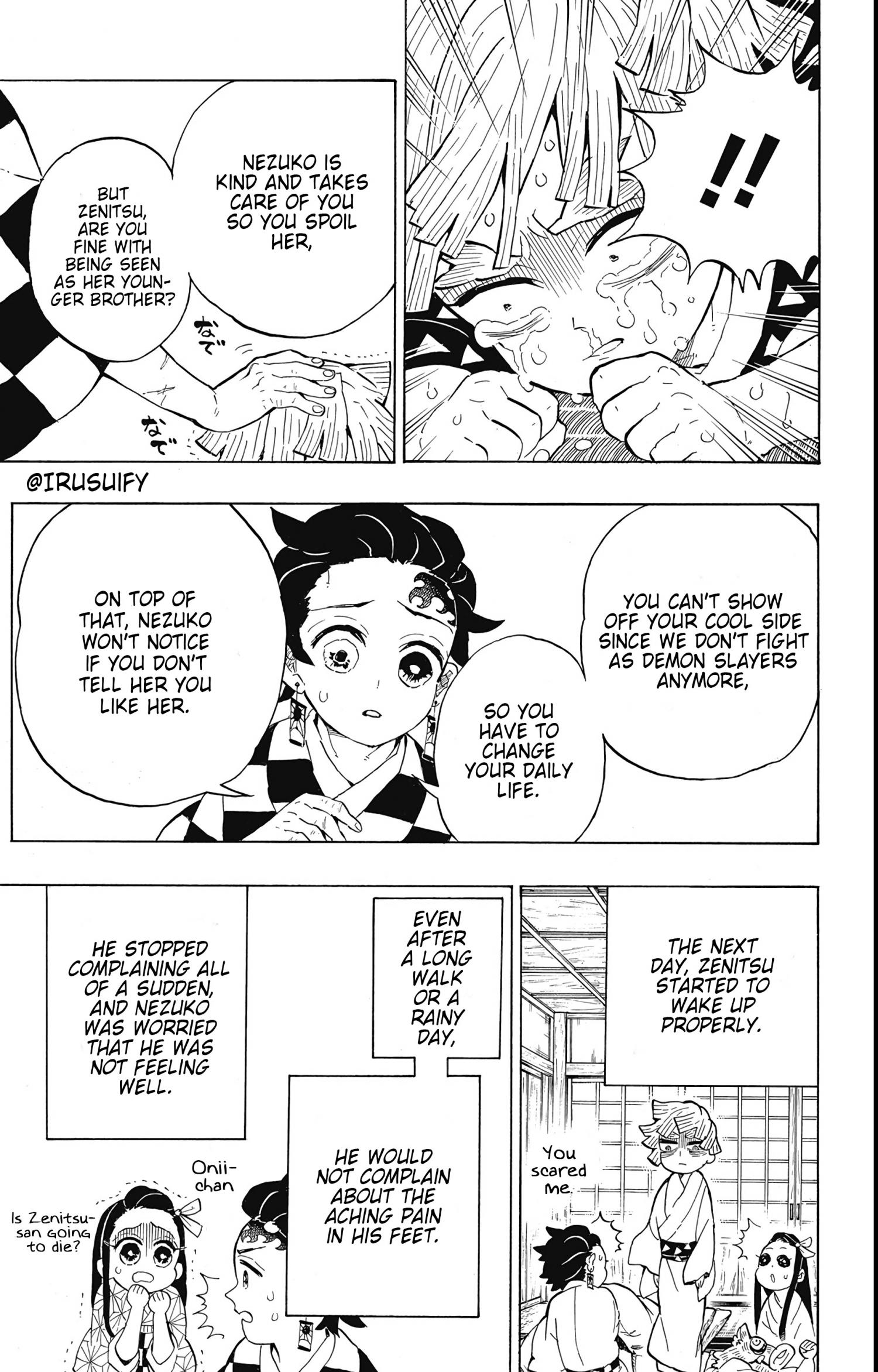 Kimetsu No Yaiba - Extra 1: One-Shot - Tanjiro's Status Report