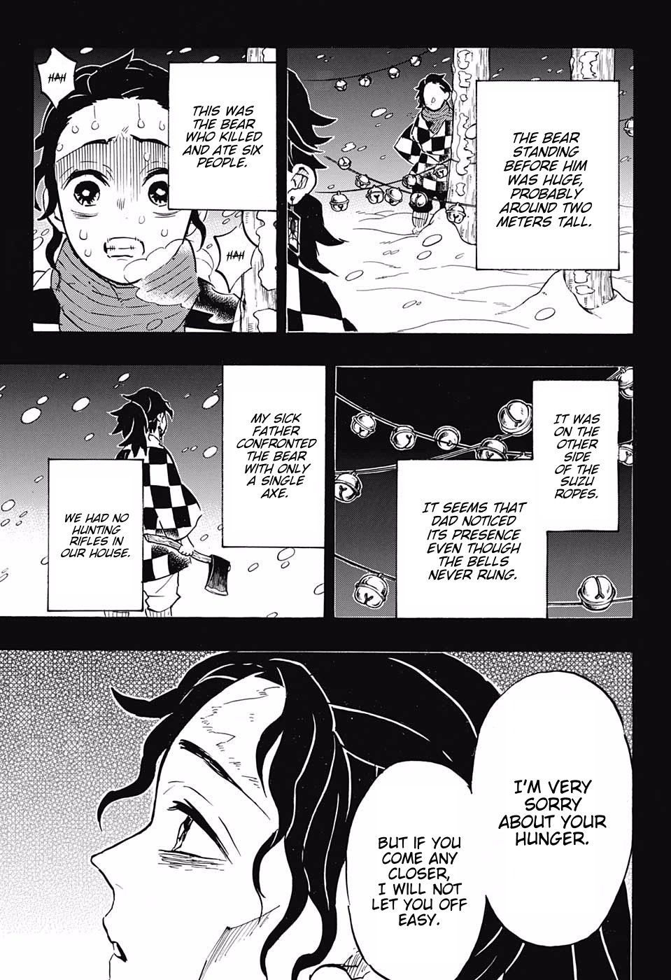 Kimetsu No Yaiba - Chapter 151: A Bell Rings On A Snowy Moonlit Night