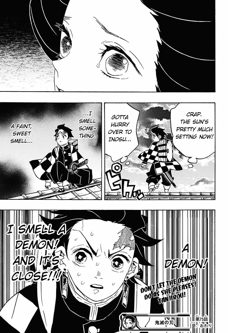 Kimetsu No Yaiba - Chapter 75 : Everyone's Own Thoughts