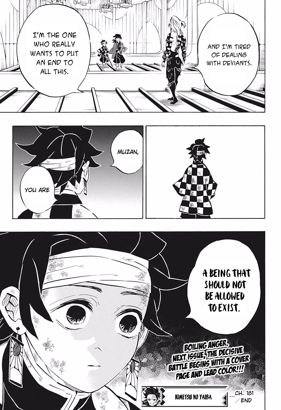 Kimetsu No Yaiba - Chapter 181: Great Calamity