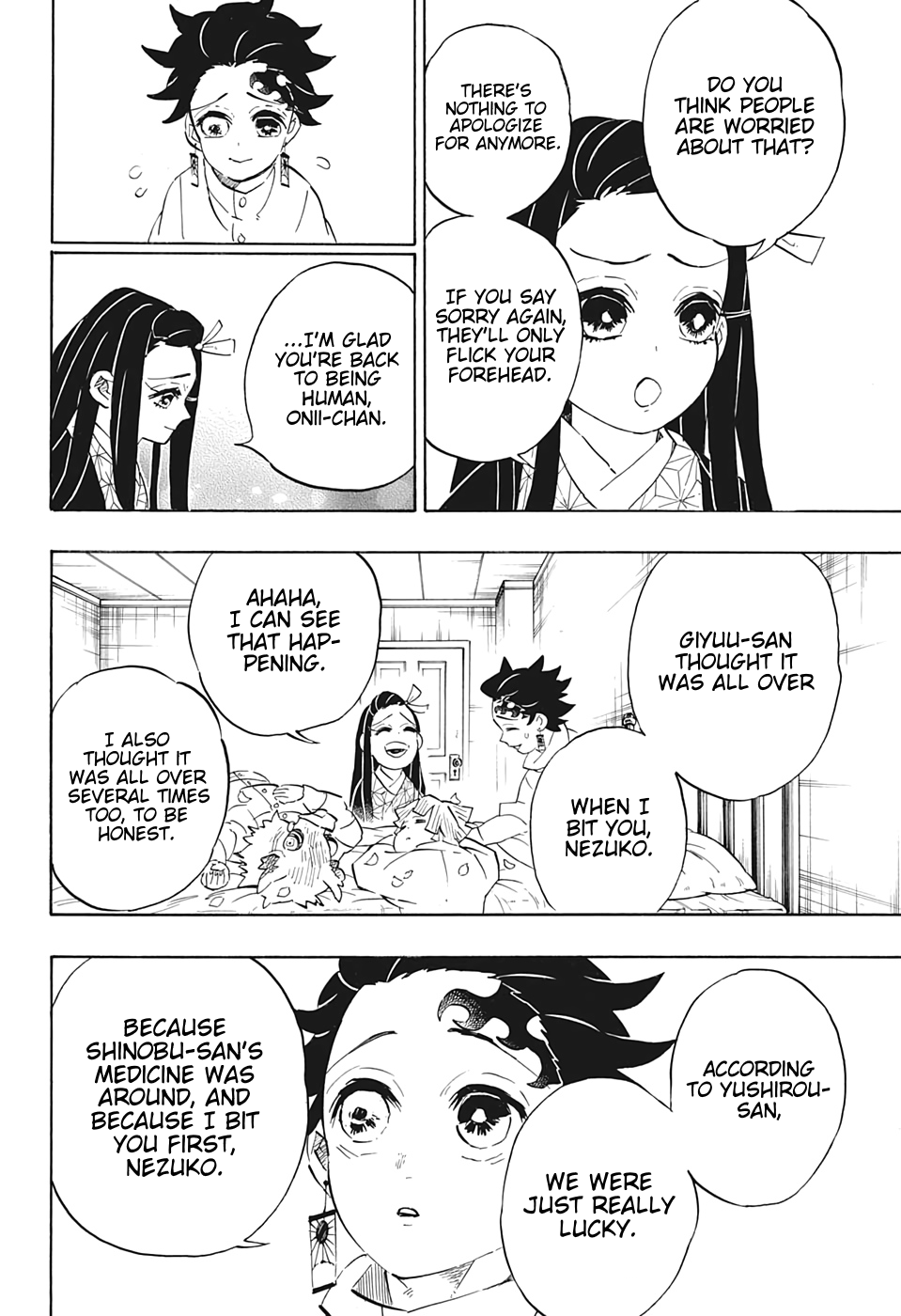 Kimetsu No Yaiba - Chapter 204: A World Without Demons