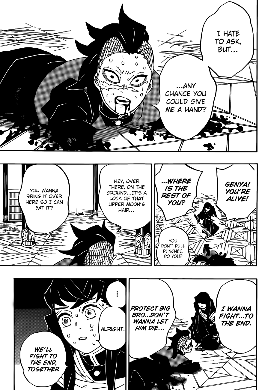 Kimetsu No Yaiba - Chapter 170: Unshakeable Pillars