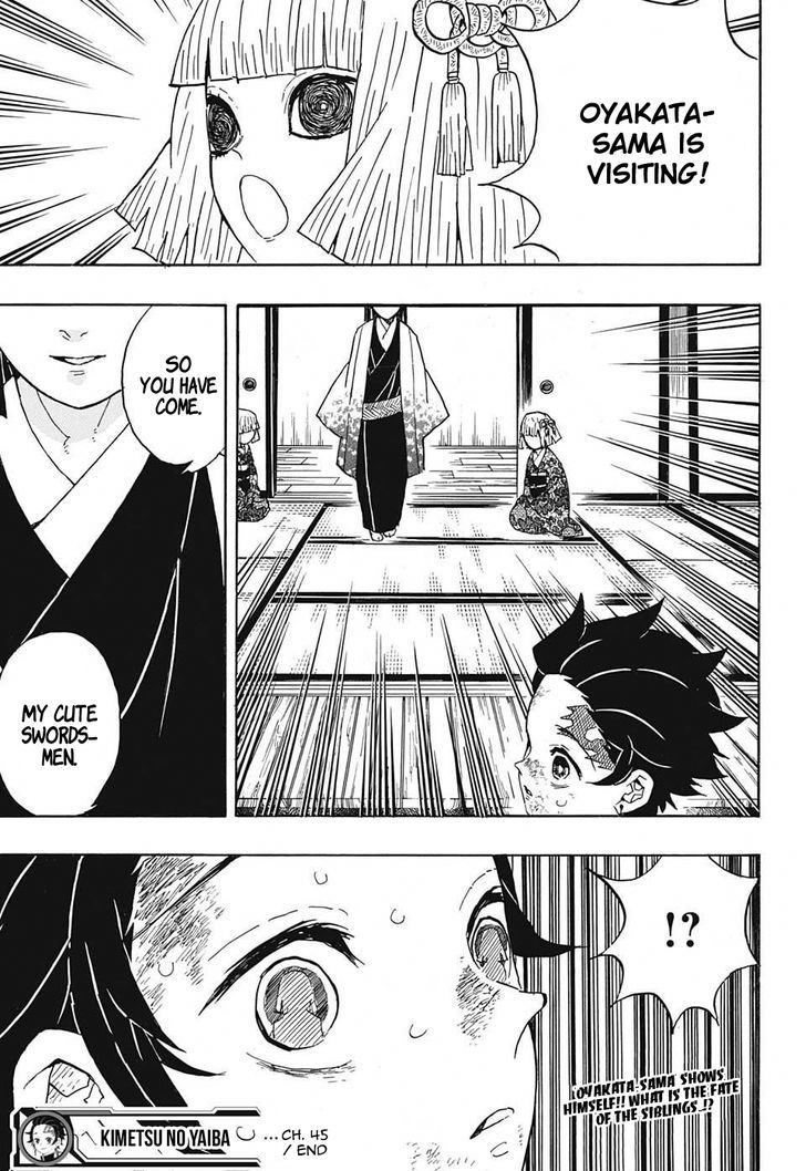 Kimetsu No Yaiba - Chapter 45 : Joint Trial Of The Demon Hunter Pillars