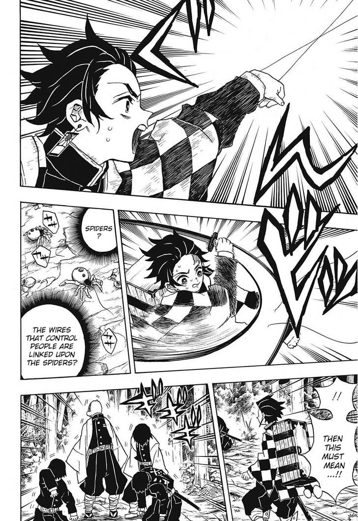 Kimetsu No Yaiba - Chapter 29 : Natagumo Mountain