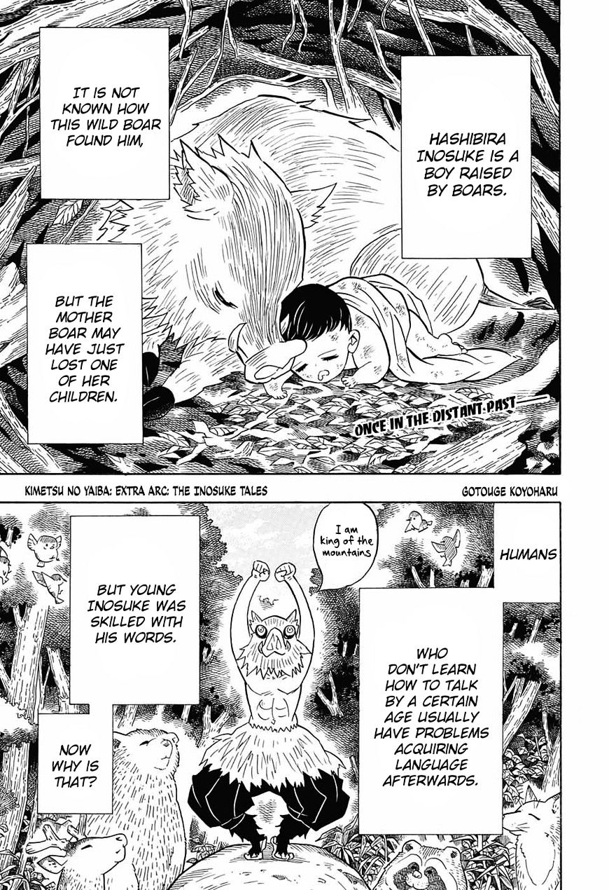 Kimetsu No Yaiba - Chapter 71.5 : Jump Giga Extra: The Inosuke Tales