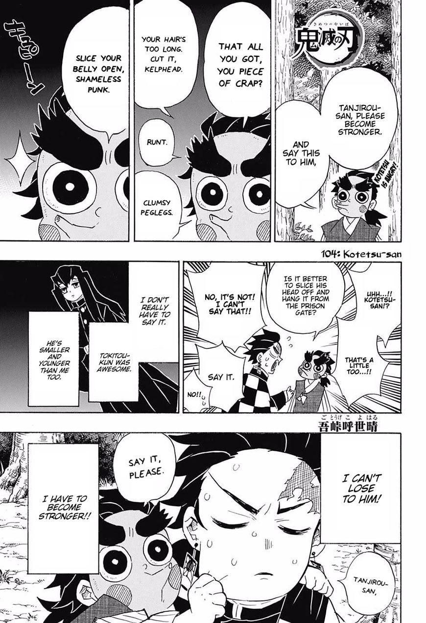 Kimetsu No Yaiba - Chapter 104