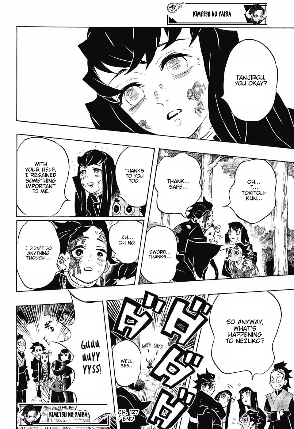 Kimetsu No Yaiba - Chapter 127: Rumbles Of Success