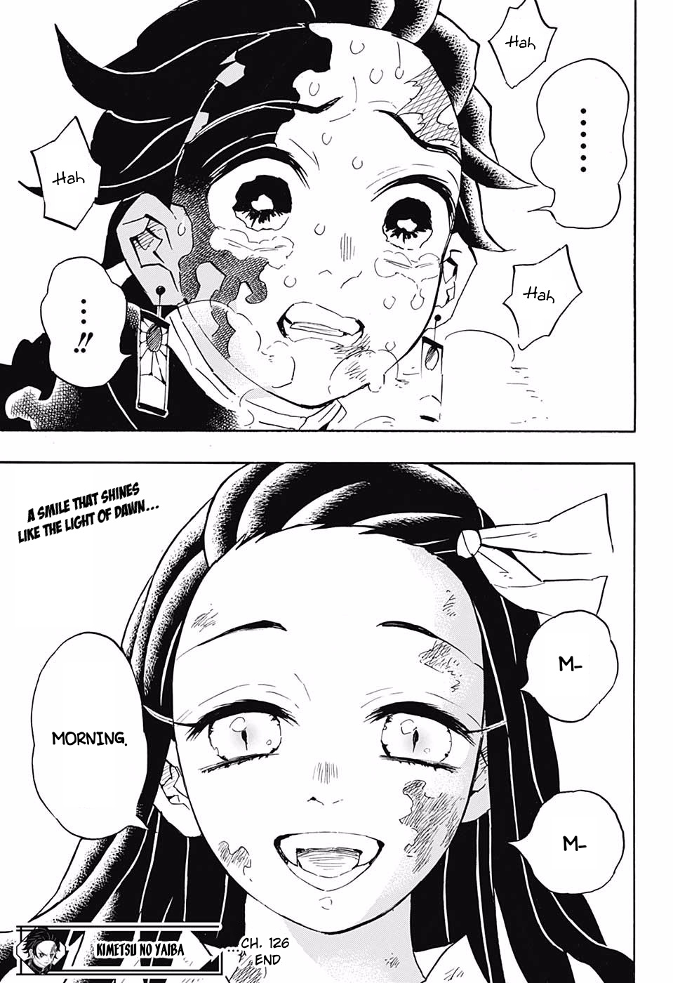 Kimetsu No Yaiba - Chapter 126: The Sun Comes Up, And Light Shines Forth