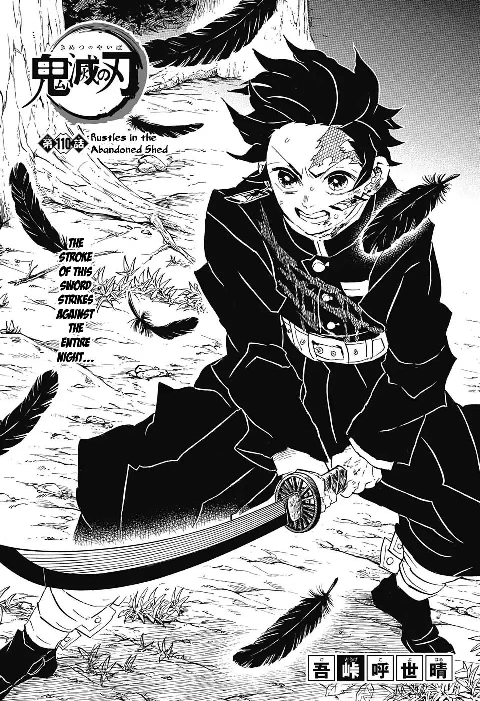 Kimetsu No Yaiba - Chapter 110