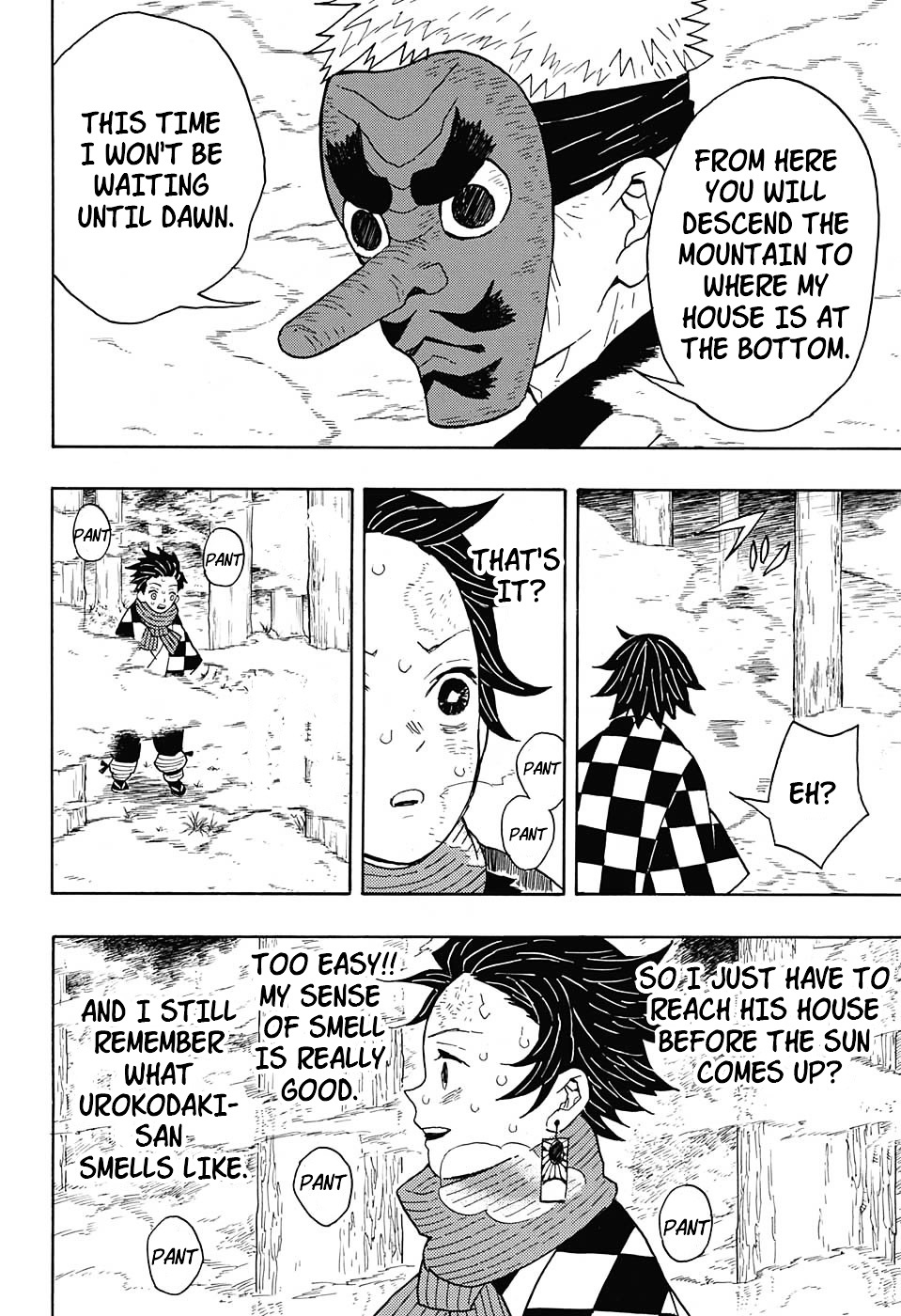 Kimetsu No Yaiba - Chapter 3 : I Will Return Before Dawn