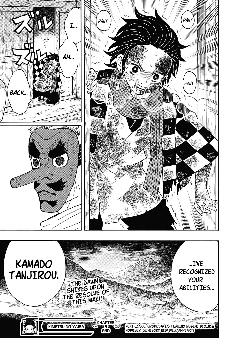 Kimetsu No Yaiba - Chapter 3 : I Will Return Before Dawn