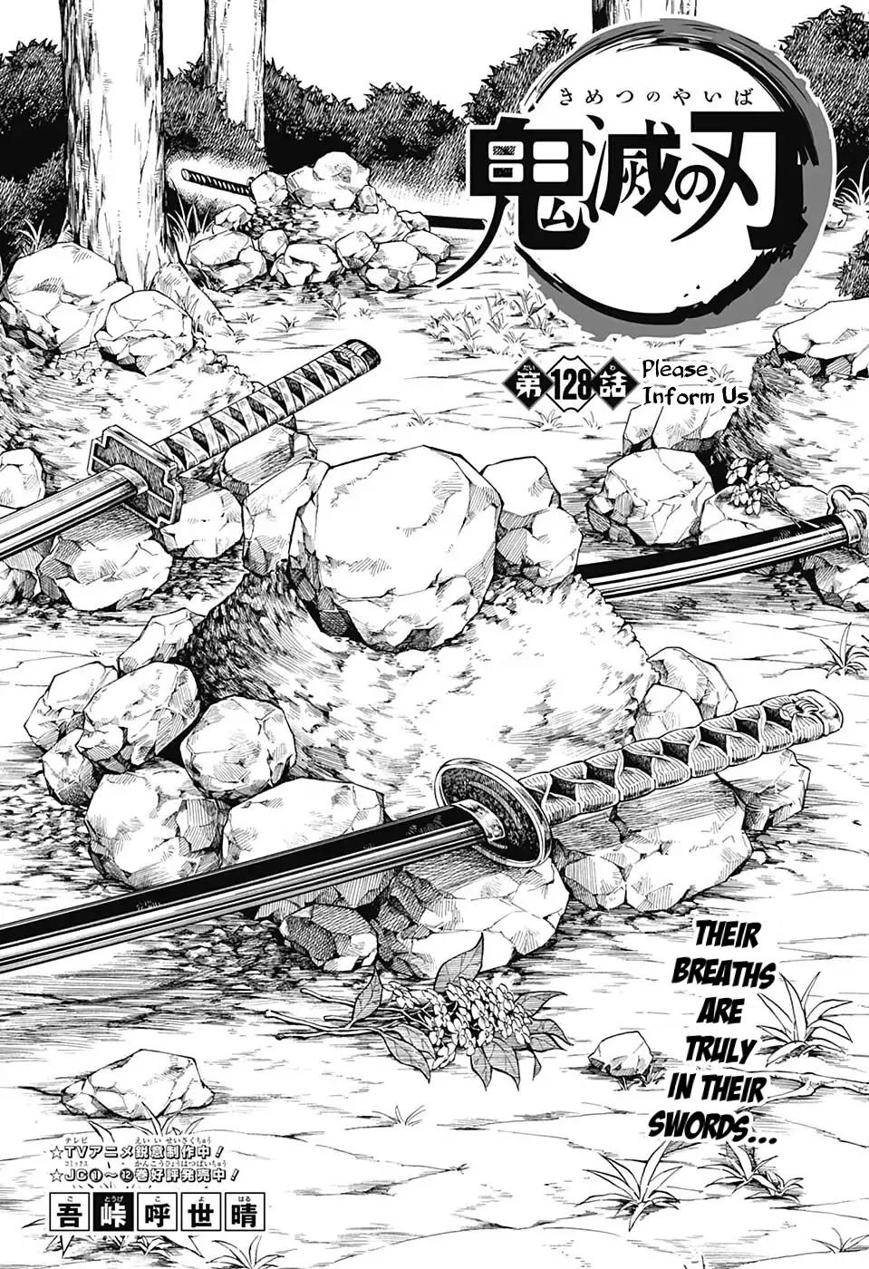 Kimetsu No Yaiba - Chapter 128