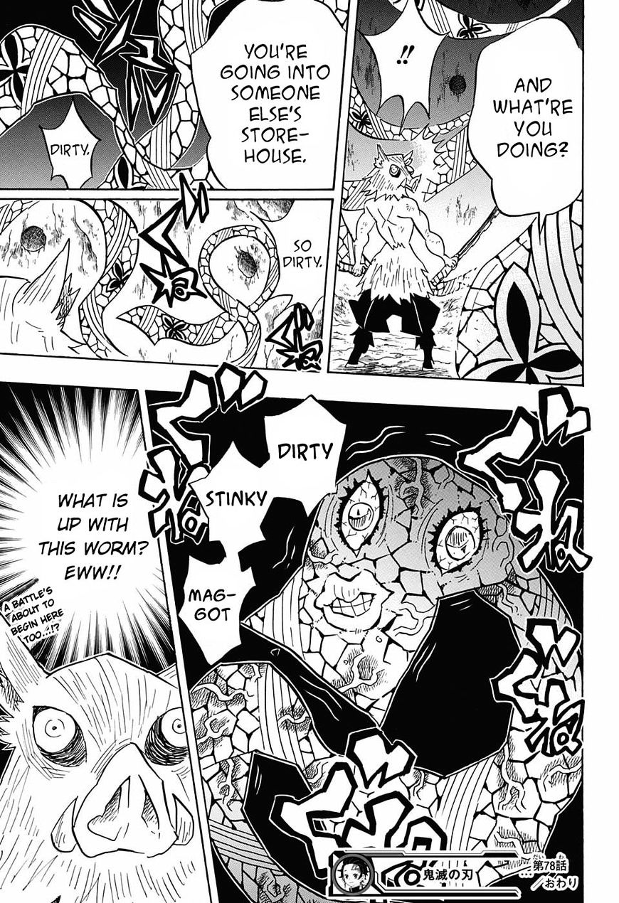 Kimetsu No Yaiba - Chapter 78 : Meandering