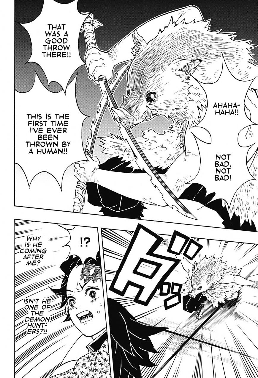 Kimetsu No Yaiba - Chapter 22 : The Sudden Appearance Of A Pig