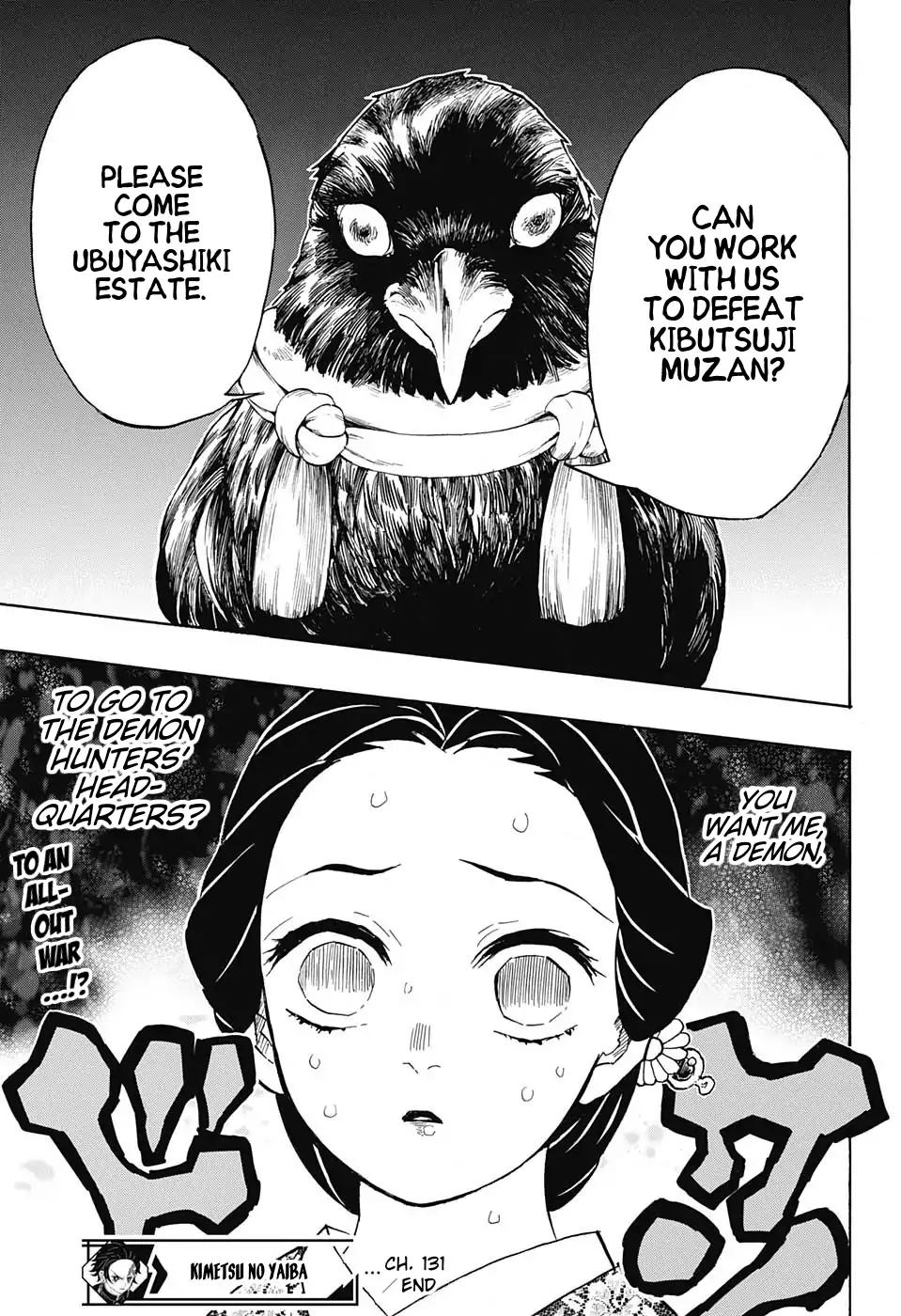 Kimetsu No Yaiba - Chapter 131