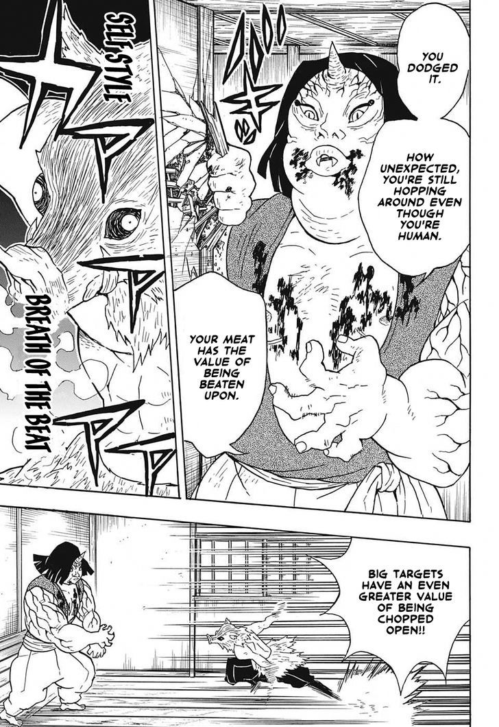 Kimetsu No Yaiba - Chapter 23 : The Pig Bares Its Tusks - Zenitsu Sleeps