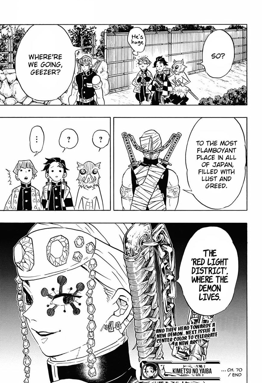 Kimetsu No Yaiba - Chapter 70